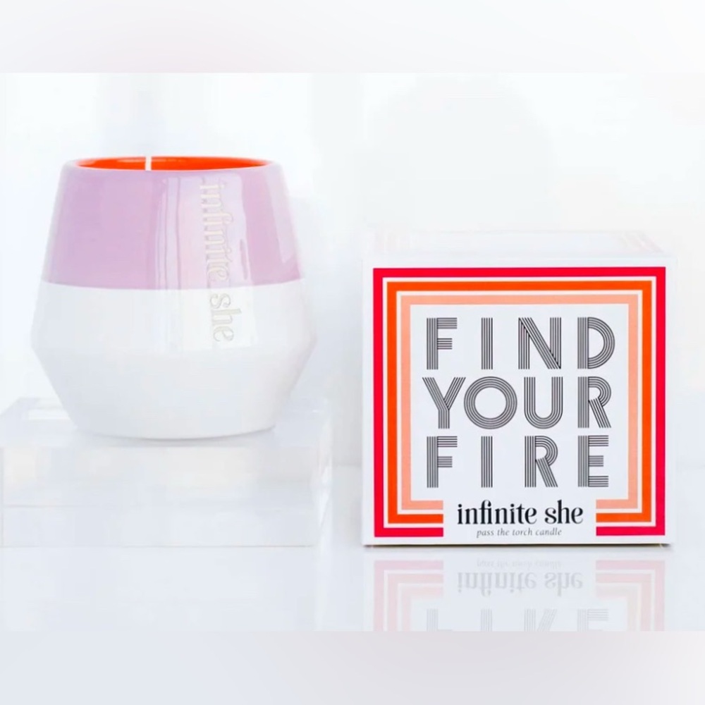 Infinite She 'Find Your Fire' Candle retails $42